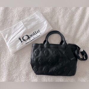 NWT Iopelle Italia Leather Skull Bag
